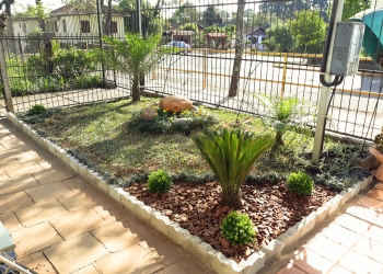 Paisagismo na Escola Francisco de Assis